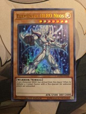 Yugioh! Elemental HERO Neos - Limited ed Ultra Rare - DUPO-EN102 - LP