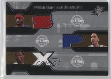 2007 SPx Winning Materials Triple Richard Hamilton Tayshaun Prince #WMT-HPM xw6