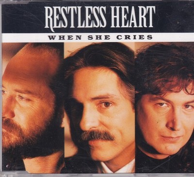 -0658- Restless Heart - When She Cries -Maxi-CD- near mint