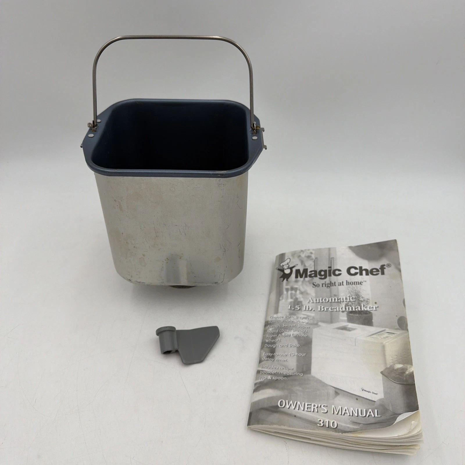 Magic Chef Bread Maker Machine CBM-310 Baking Pan w/ Paddle + Manual Replacement
Opens in a new wind