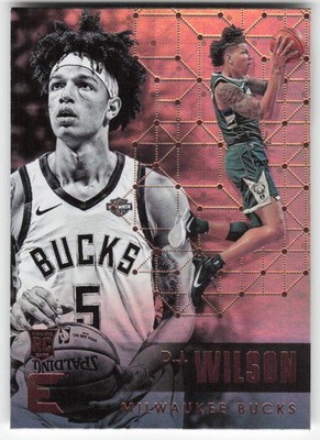 2017-18 Panini Essentials D.J. Wilson RC #43 Milwaukee Bucks