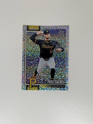 2026 Topps Series 1 #100 Paul Skenes Sand Glitter Parallel SP Pirates