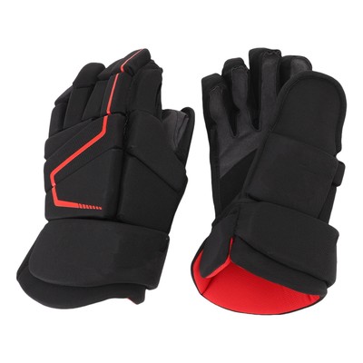 Rote 14 Eishockey Handschuhe Nylon EVA Schaumstoff Schutz Outdoor Roller S FO