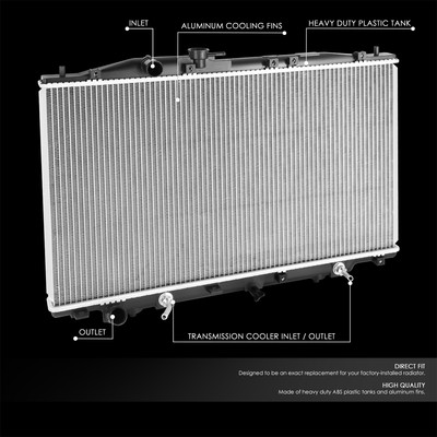 For 10-14 Vw Golf Oe Style Full Aluminum Core Cooling Ra Ddw Indicado