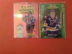 Peter Forsberg 2021/22 35/75 Legendary Heights & Brett Hull 42/66 Stature Green