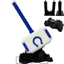 Indianapolis Colts Hammer #1 Mjolnir Thor's Hammer | 3D Printed Fan Art