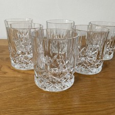 RCR Crystal Spirit Glasses 300ml Set of 6 9.5cm High 8cm Diameter Excellent Con