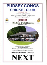 Pudsey Congs v Woodlands 26/07/14 Bradford Cricket League