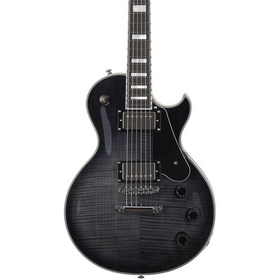 Schecter Guitar Research SoloII Custom Electric Guitar Transparent Black Burst