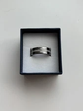 Men’s Wedding Band With “I Love You” Engravement Size 10 1/2