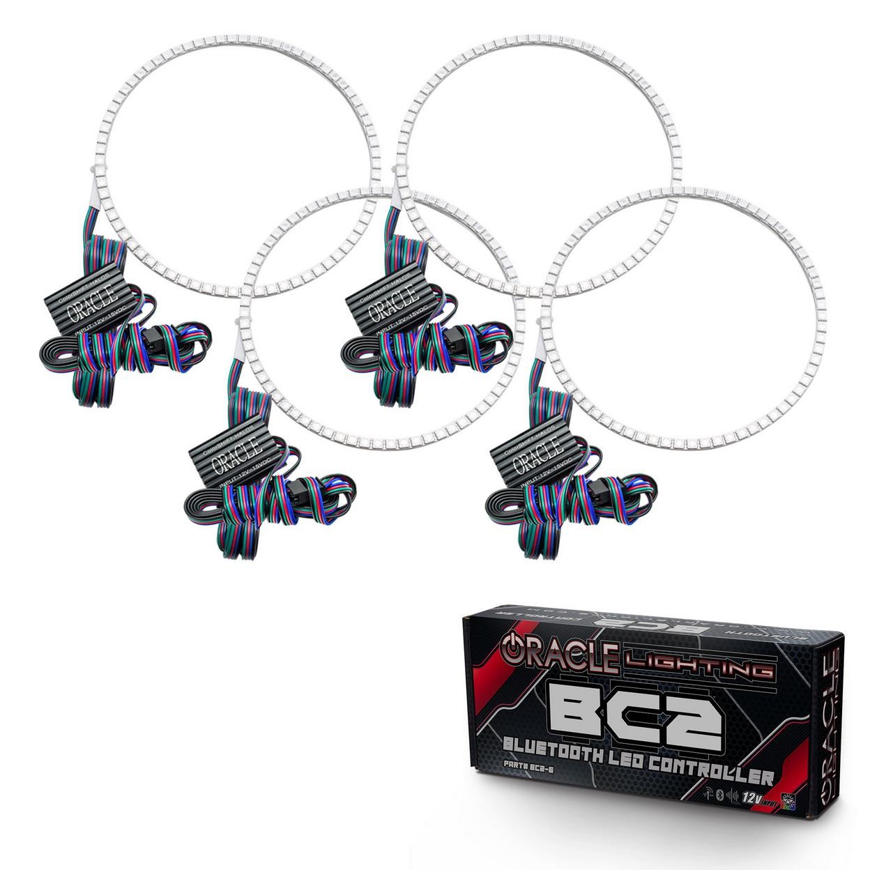 Oracle Headlight Halo Ring Emitter Set - 2002 thru Fits 2006 Bentley Arnage Colo