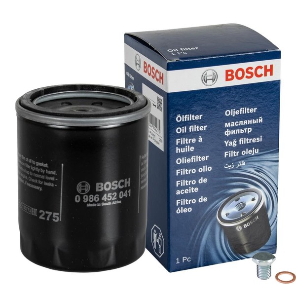 Bosch ÖLfilter FüR Fiat Grande Punto 1.4 16V Doblo GroßRaumlimousine Idea Alfa-image