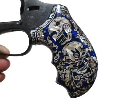 Mother of Pearl Grips For S&W J Frame Mod 60 640 642 Round Butt