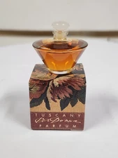 TUSCANY PER DONNA Perfume Estee Lauder Miniature .12oz/3.5ml Fine Pure Parfum