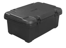 CaterGator Black Top Loading Insulated Food Pan Carrier - 8" Deep Full-Size Pan