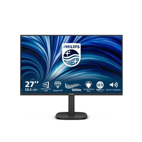 Philips 27B2N3500J 27 Zoll - Qhd Office Monitor Ips-Panel, Qhd, 120 Hz, 4Ms, Sch-image