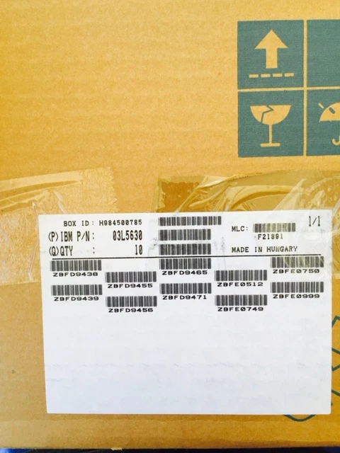 *New* IBM DADA-25400 (03L5630) 5.4GB, 4200RPM, 2.5" Internal Hard Drive - Image 4 of 4