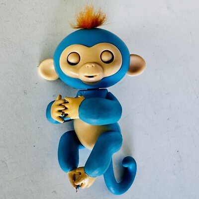 Fingerlings Interactive Monkey Boris Orange Hair By WowWee 3700 | eBay