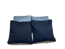 Slick And Stick Cornhole Bags  Doubles Sided With Duck Cloth And Suede Resin 