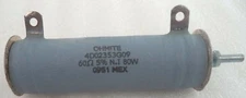 Bombardier /Ohmite 60-Ohm 80-Watt Freewheeling Inductor Resistor, p/n 4D02353G09