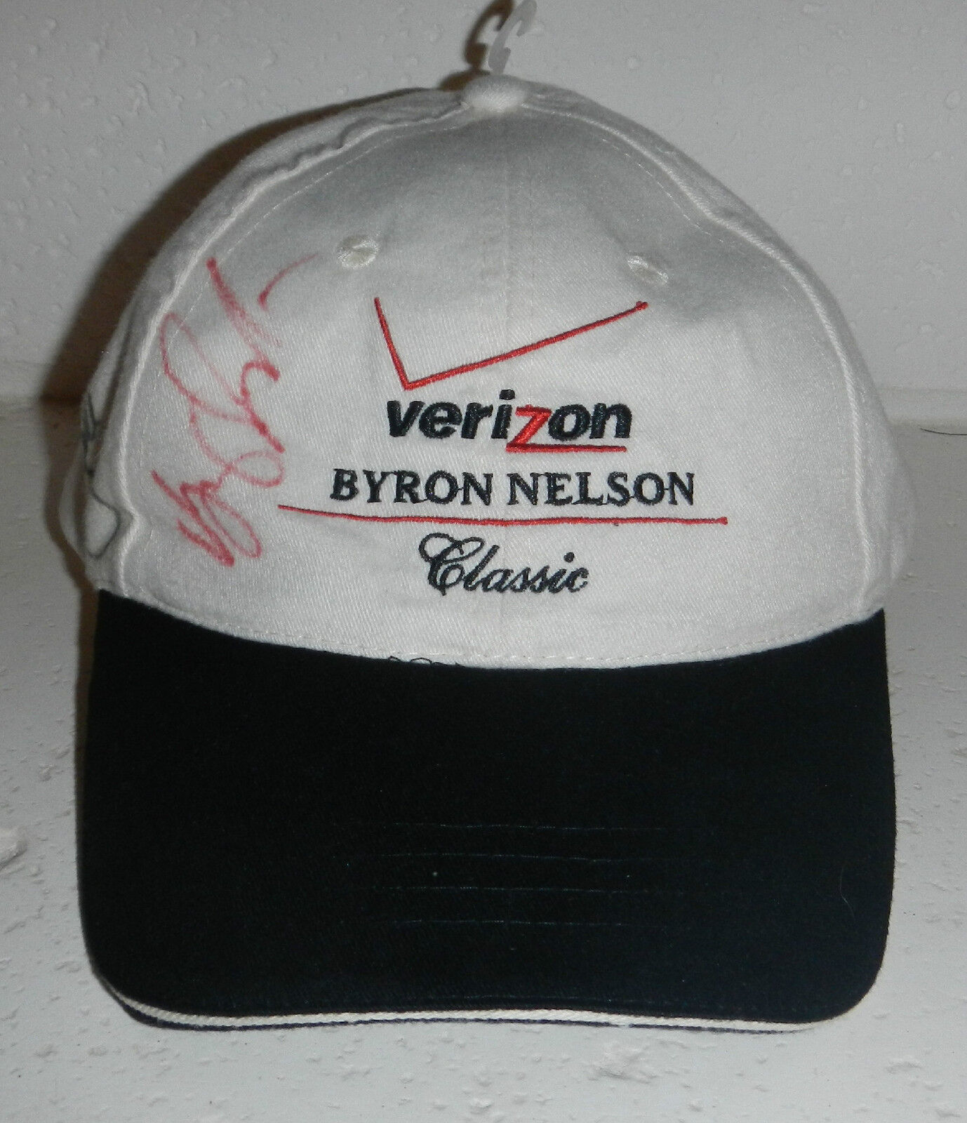 Verizon Byron Nelson Classic Golf PGA Tour Hat Cap with Vijay Singh  Autograph