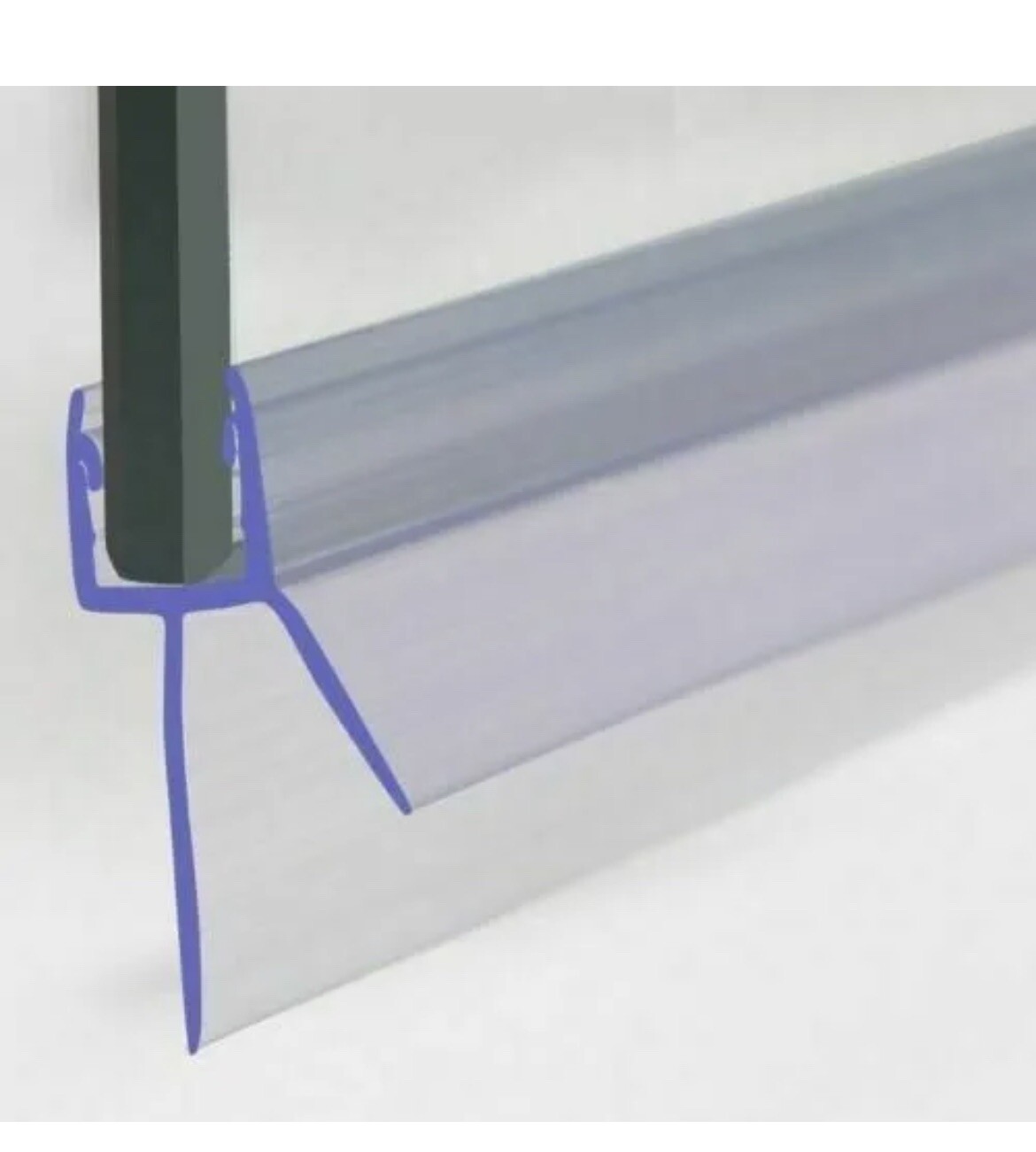 Bath Shower Screen Door Rubber Seal Strip Glass for Thickness 4 6mm