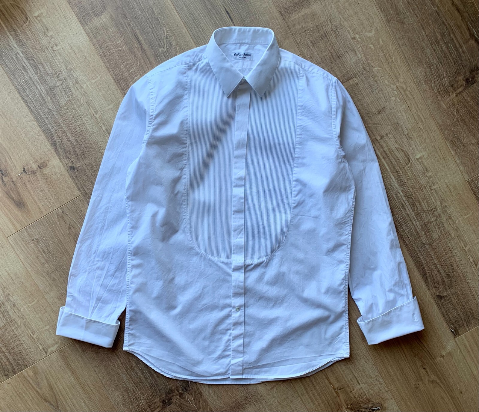 Camicia Vintage Yves Saint Laurent Uomo M bianca