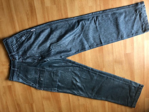 FUBU BC CLOTHING SILBER BAGGY GLANZ 