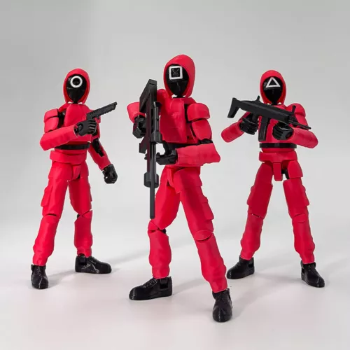 Gonggi Squid Game 2 Actionfigur bewegliche Figuren Spielzeug Sammelfiguren - Bild 6 von 16