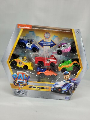 Nickelodeon Paw Patrol The Movie 2021 Movie Vehicles Gift Pack LIMITED EDITION