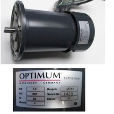 Ersatz-Motor f&uuml;r Optimum Metallbands&auml;ge S275NV/S275GVario 230V/1,5kW #0330027836