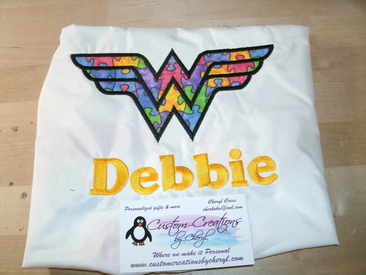 wonder woman autism shirt