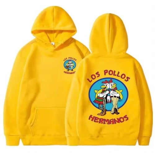 Los Pollos Hermanos Hoodie Breaking Bad TV Series - Choose Your Colour & Size - Picture 3 of 10