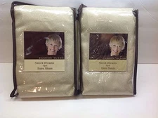 Candice Olson Sweet Dreams OPAL~BLUE MIST EURO SHAM NIP! MSRP $45!