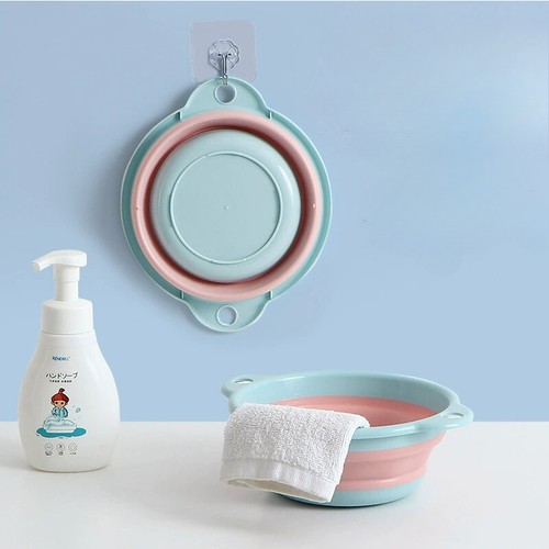 Lavabo plegable lavabo facial de dibujos animados adorable portátil - Imagen 5 de 6