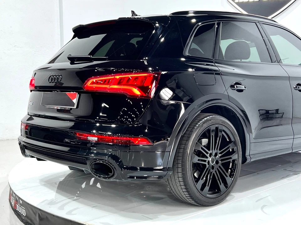 Juego de parachoques trasero BKM RS Style Upgrade con difusor para Audi Q5 SQ5 B9 Foto 4 de 4