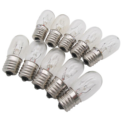 15W 110 Volts B-E17 Light Bulb Screw-In, 5/8'' Base FOR Home Sewing Machines