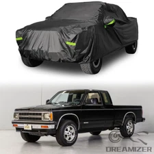 Pickup Truck Cover Waterproof Rain Dust UV Outdoor Protector For Chevrolet S10