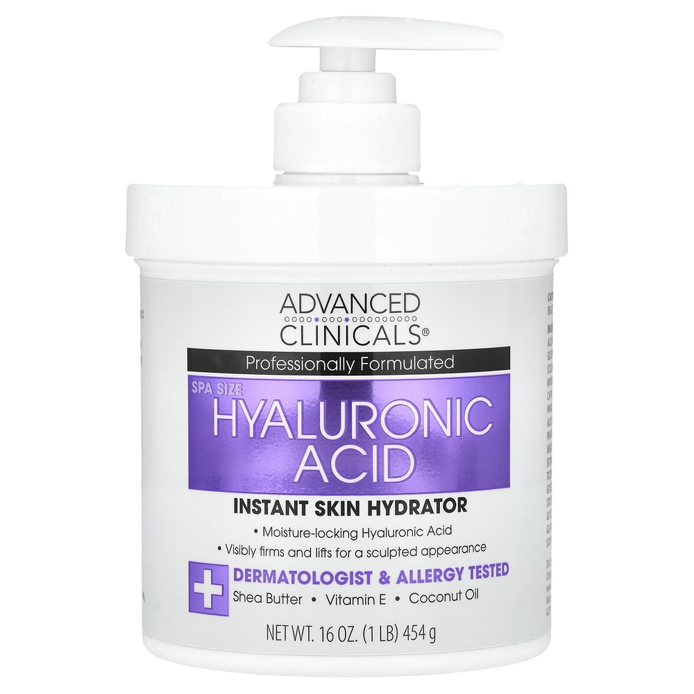 Hyaluronic Acid, Instant Skin Hydrator, 16 oz (454 g)
