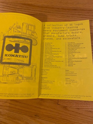 LogoTypes 1-6 Zine Set Military Defense Automotive Parts Magazine Graphic Design - Picture 22 of 24