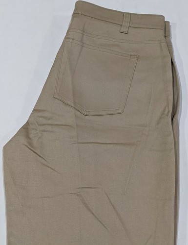 Jaclyn smith women's brown capri pants size 8 - Picture 2 of 9