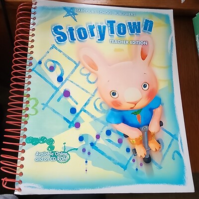 Harcourt School Publishers Storytown Teacher & Student Grade 1 Themes 1&2 Readng