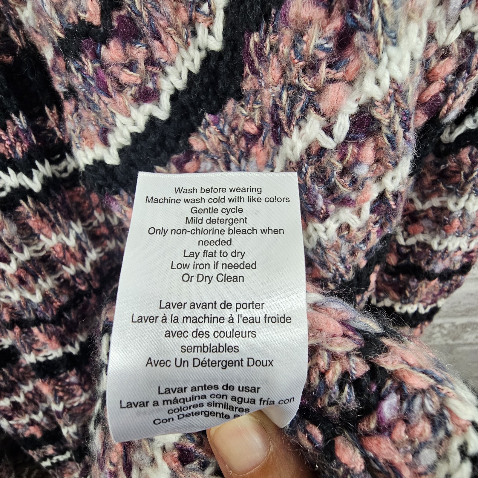 LED Luxe Essentials Maternity Sweater Cardigan Me… - image 5