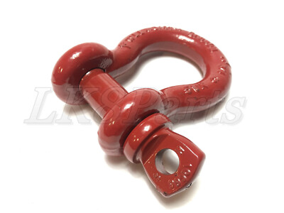 Factor 55 Crosby 3/4'' Shackle Red USA Made Forged Steel 4.75T 10,471 lb WLL