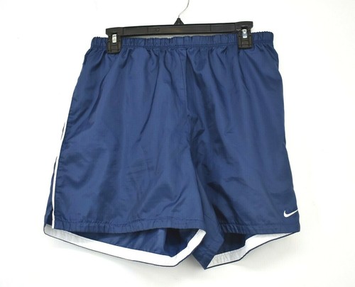 Nike Womens Blue Elastic Waist Side 