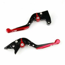 Adjustable Fold Extendable Brake Clutch Levers For Hyosung GT250R GT650R Red