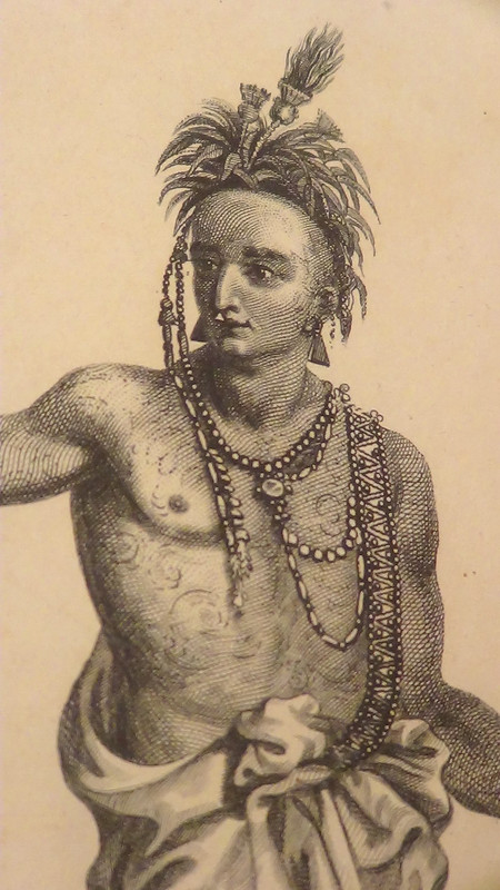 Indian Framed Engraving
