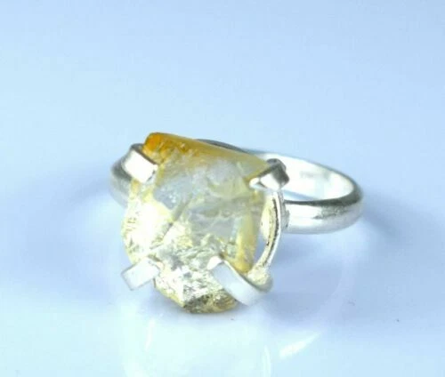 Topaz Sterling Silver Rings for Men