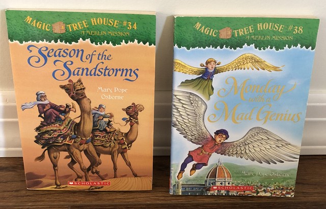 Seasons of The Sandstorms Magic Tree House a Merlin Mission 2007 B