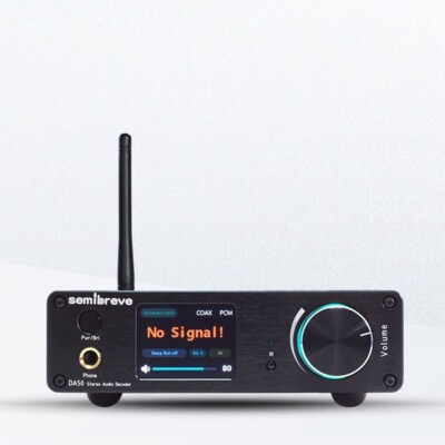 DA50 Stereo Audio Decoder Headphone Amp w/ AK4499EX & USB Interface for AMANERO